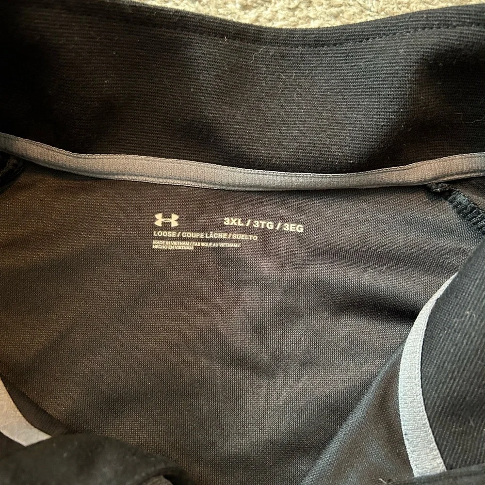 Under armour‎ Fayetteville woodpeckers 3XL black quarter snap pullover black